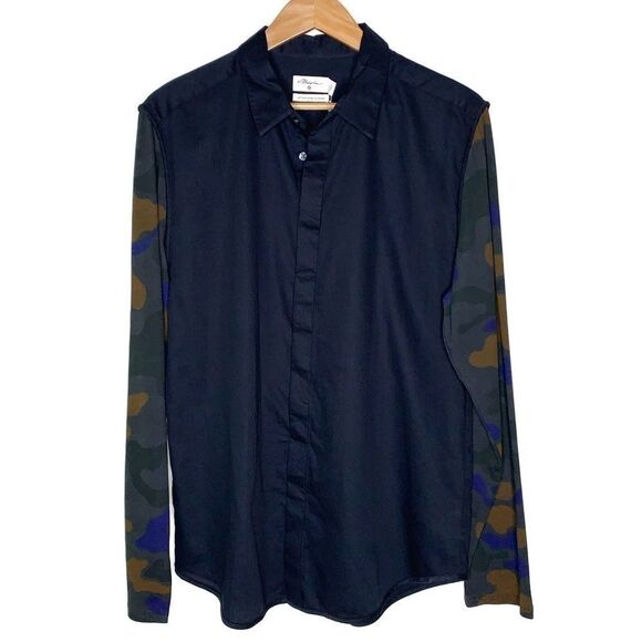 NWT 3.1 Phillip Lim for Target Camo Sleeve Top M - Picture 4 of 8